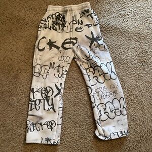 Wicked Society ‘Graffiti Sweatpants’